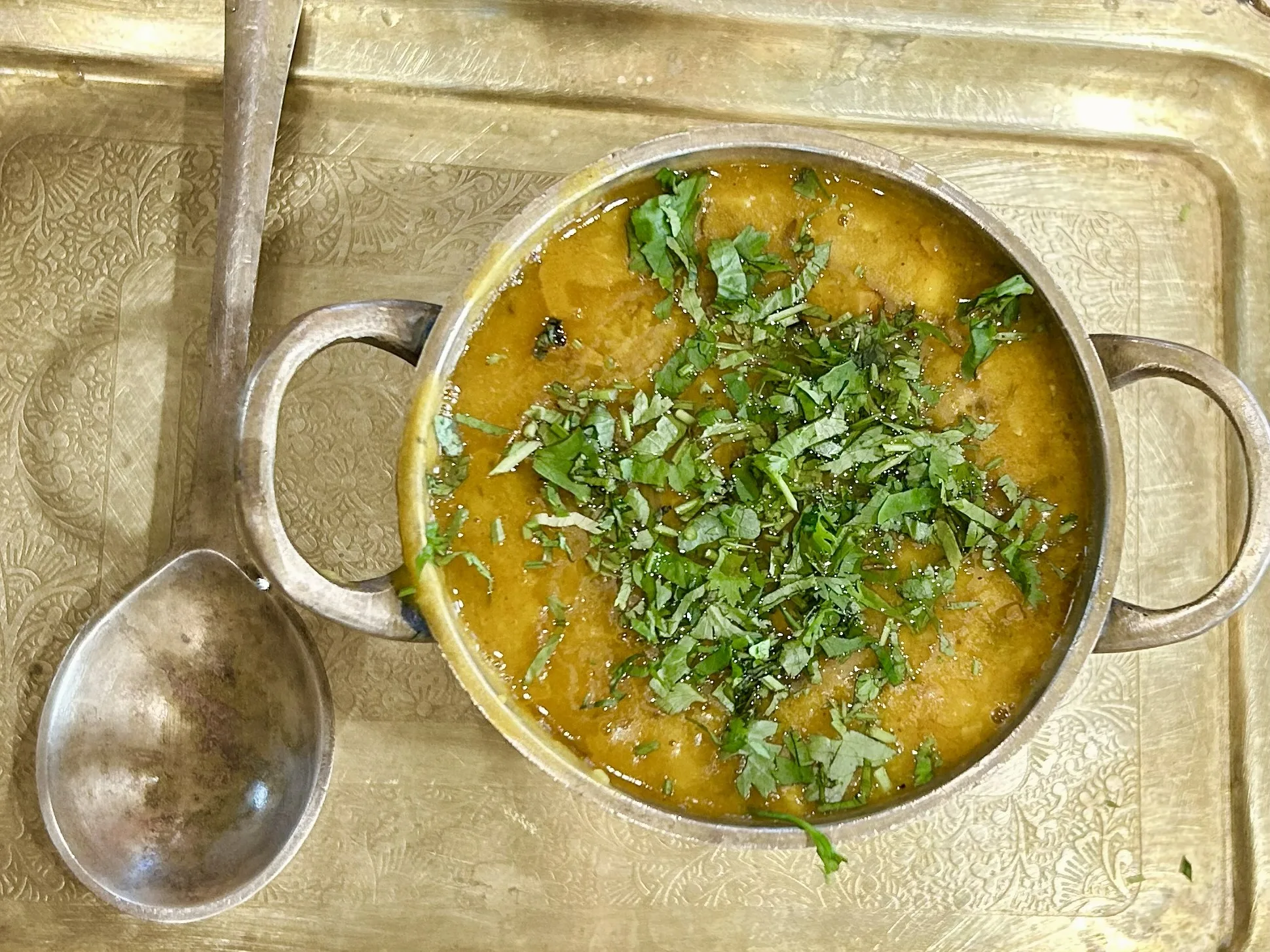 Authentic Matka Daal slow cooked in clay pot