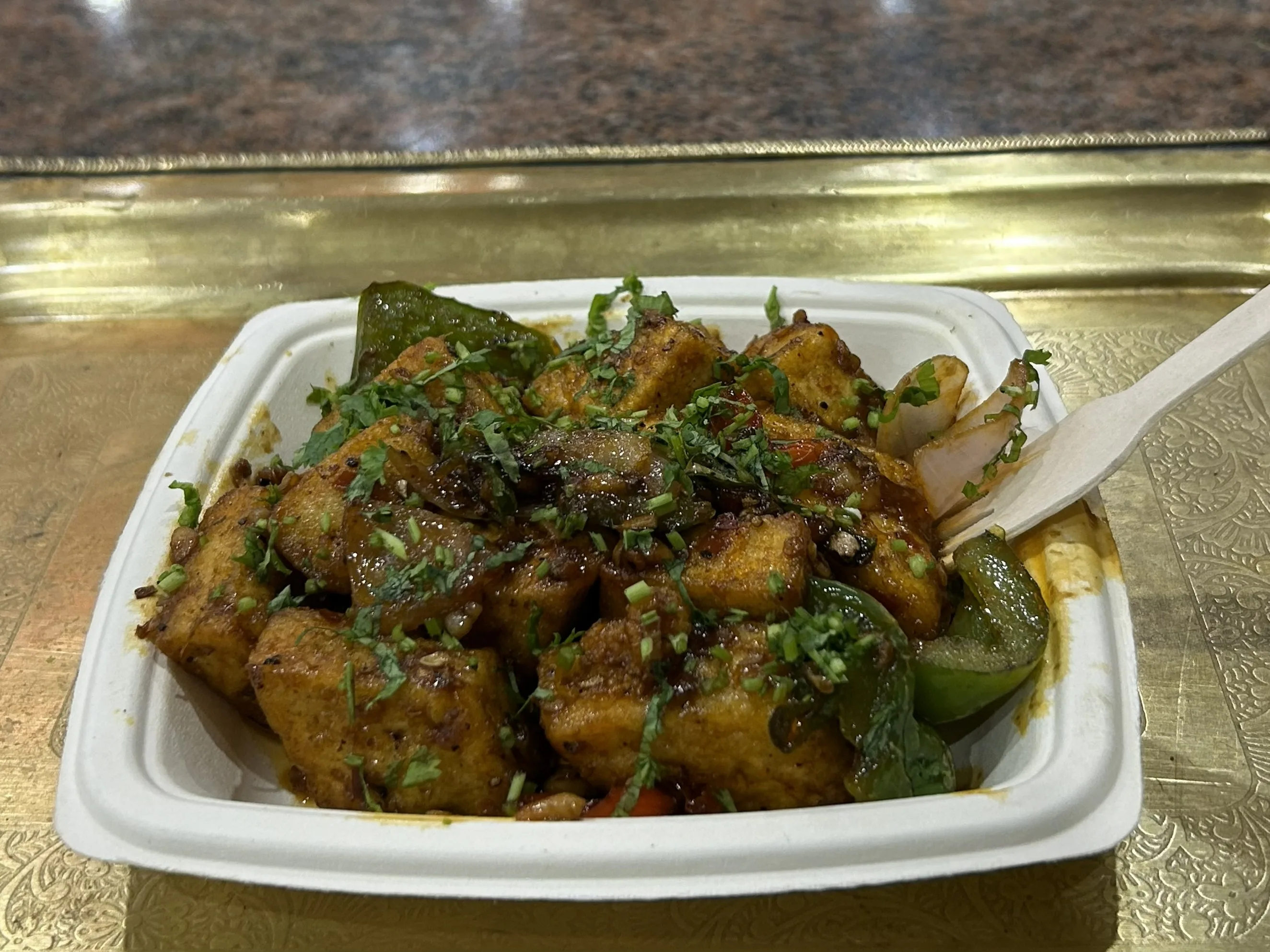 Crispy Paneer Chilli Dry starter
